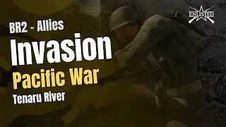 BR2  🇺🇸 Allies: Pacific War - Tenaru River (Invasion Offensive) - Enlisted Gameplay