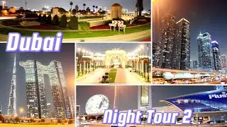 Dubai Hop on Hop off Bus Tour, Burj Khalifa Downtown Dubai, Museum of the Future Dubai UAE, Part 2