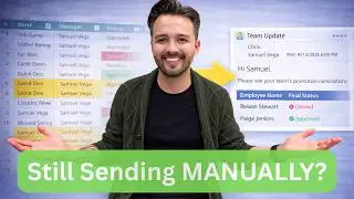 Stop Sending Emails One-by-One — Send Personalized Emails from Excel (Power Automate)