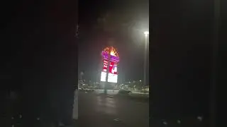 The sunset sign