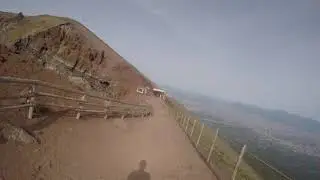 GoPro experience - Mount Vesuvius around the crater - part 3 - Naples - Italy