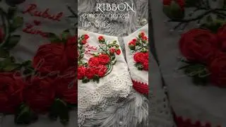 It&rsquo;s the same design, but the different lace borders make each hankies look unique&hellip; #doraboronrumal