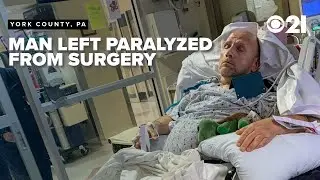 Man left paralyzed following surgery; reaches $24M settlement in lawsuit against doctor, hospital