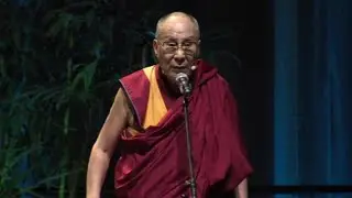 Dalai Lama savo paskaitoje žarstė patarimus, kaip tapti laimingesniais