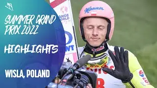 Kubacki delights home crowd with superb 2nd jump | Wisla | Summer Grand Prix 2022