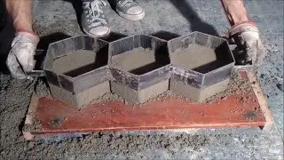 Como fazer paver, bloquete de cal&ccedil;ada, piso intertravado