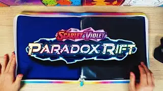 FINALLY starting my PARADOX RIFT master set binder! (SV04)