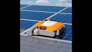 The new Fully Automatic Solar Panel Cleaner Photovoltaic Cleaning Machine