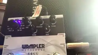 7/23/2022 Experiment #2 Wampler Pedals Metaverse delay pedal ETH Ethereal setting