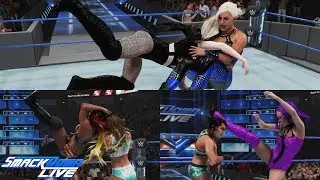 WWE 2K19 SMACKDOWN LIVE BEAT THE CLOCK CHALLENGE JESSICA VS EMBER VS GIGI