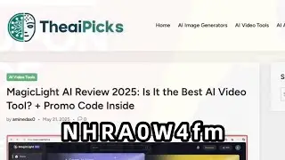 MagicLight AI Review 2025: Is It a SCAM? (5% OFF Coupon Code ( NHRA0W4fm )  Inside!
