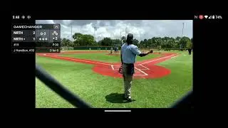 Grey vs North Texas White # Pitching # 2 strike outs and one throw out and one bad call # Allstate
