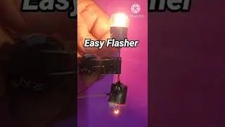 Easy Flasher |Diy 12v Relay flasher |#viral #shorts #trending |@Shaktitechshakti