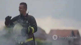 BRAVE FIRFIGHTER  LUENING VIDEO By DM CREATES