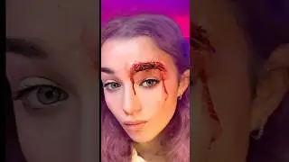 I did this trick so I wouldn't go to work 😊 #sfx #sfx_makeup #halloween #foryou #shorts #art #makeup