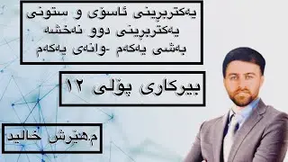 یەکتربڕینی ئاسۆیی و ستونی یەکتربڕینی دوو نەخشە-بیرکاری پۆلی ١٢- م.هێرش