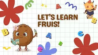 Fruits Name for Kids in 3D | Preschool Learning Video