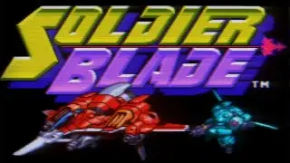 Soldier Blade (PC Engine) | Hard / Hitless Walkthrough