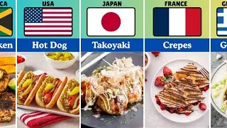 Famous Street Foods from Different Countries