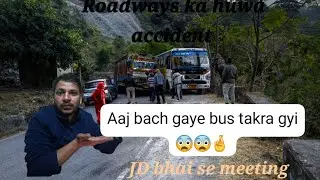 “Roadways bus Bach gyi aaj😨🤞, Jd Bhai se hua meetup