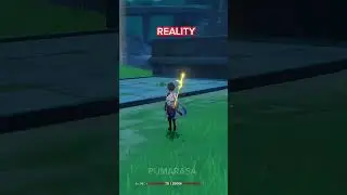 Expectation vs Reality #genshinimpact #trending #shortsfeed