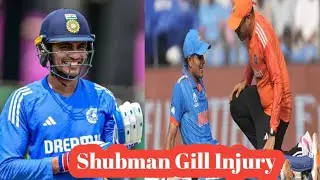 Shubman Gill Injury Scare 🚨 | Major Setback for India vs Pakistan Match