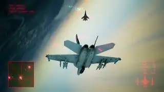 Ace Combat 7: Skies Unknown | Mission 18 Lost Kingdom Ace Difficulty | F/A-18E Super Hornet TGM
