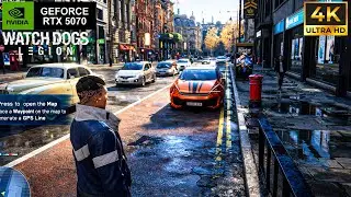 Watch Dogs Legion Looks INSANE in 4K | RTX 5070 Ultra Realistic PC Gameplay