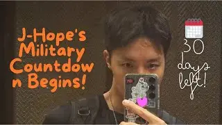 BTS: J-Hope Begins Final Countdown to Military Discharge! Emotional Letter to ARMY