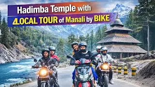 Hadimba Temple with LOCAL TOUR of Manali by BIKE | Unplanned Trip 😱