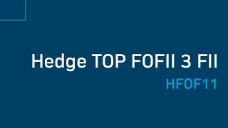 #HFOF11 - Hedge tras um estudo interessante do mercado