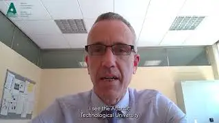 David McGuiness, Principal Ballinode Community College, welcomec Atlantic TU