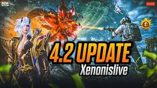 🥶BGMI 4.2 NEW UPDATE IS HERE | LIVE WITH SUBS#newupdate #bgmi #bgmilive #live #shortsfeed #wormateio