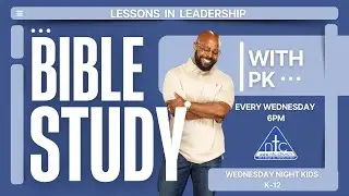 Bible Study: The Law of the Lid (Lessons in Leadership) ~   Pastor Kevin Galloway II
