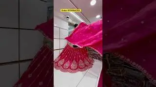 Lehenga wholesale market in Surat | Designer handwork, and beats work lehenga | #explore #trending