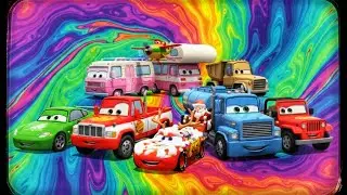 ⚡ GoGoCarz Mini Monster Battle: Lightning Limo vs. Sky Sword Car ⚔️