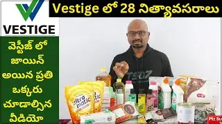 Vestige లో 28 నిత్యావసరాలు, వెస్టీజ్ లో జాయిన్ అయిన ప్రతి ఒక్కరు చూడాల్సిన వీడియో, Vestige In Telugu