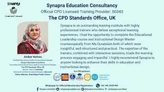 Our Success Stories - Amber Nafees | Synapra Reviews | CPD Accredited
