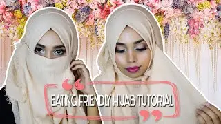 Eating Friendly hijab tutorial //Anika&rsquo;s Beauty World