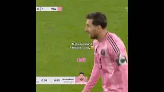Lionel Messi  today#cicinnati#mls#goals#assist#messi#intermiami#ronaldo#header