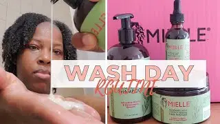 HAIR WASH ROUTINE: MIELLE ORGANICS ROSEMARY MINT COLLECTION