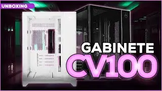 UNBOXING Gabinete Gamer Mancer CV100, Mid-Tower, Lateral De Vidro
