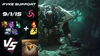 SUPPORT Pyke vs Bard - EU Grandmaster Patch 14.23
