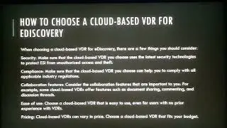 Best Cloud-Based VDRs for eDiscovery