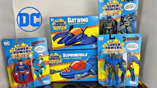 Mcfarlane Toys DC Direct: DC Super Powers Wave 1 figures & vehicles review