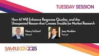 SampleCon 2025 | How AI Will Enhance Response Quality & The Unexpected Reason That Creates Trouble