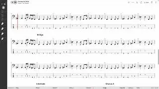 Foster The People - Pumped Up Kicks (BASS TAB PLAY ALONG)