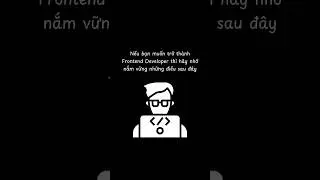 Hành trình giúp bạn trở thành Frontend Developer 💻😎 #programming #code  #javascript #coding