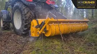 MeriCrusher MJ-STG – Compact and Powerful Forestry Tiller and Mulcher