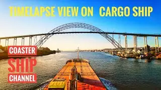 Norway Fjord | Timelapse a view from a Cargo Ship